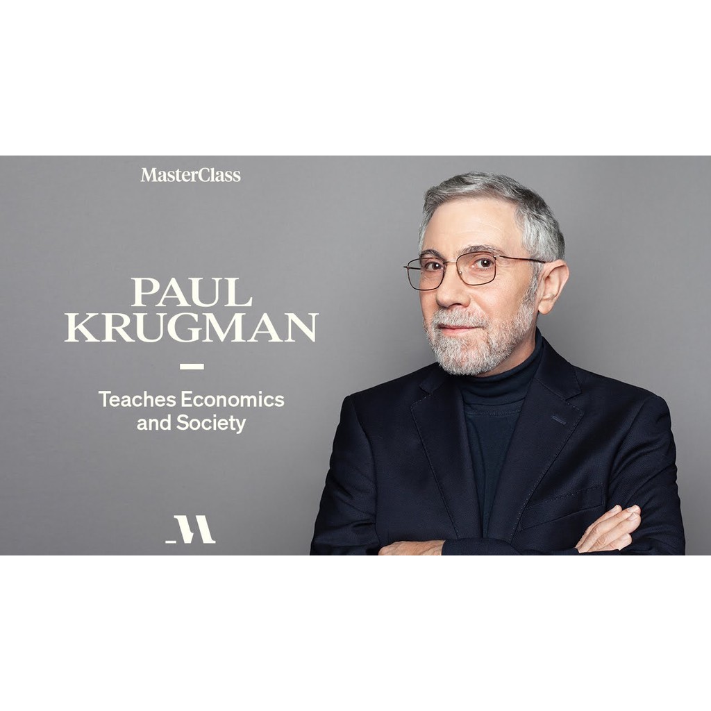 MasterClass Paul Krugman - Economics and Society VIDEO LIMITED EDITION