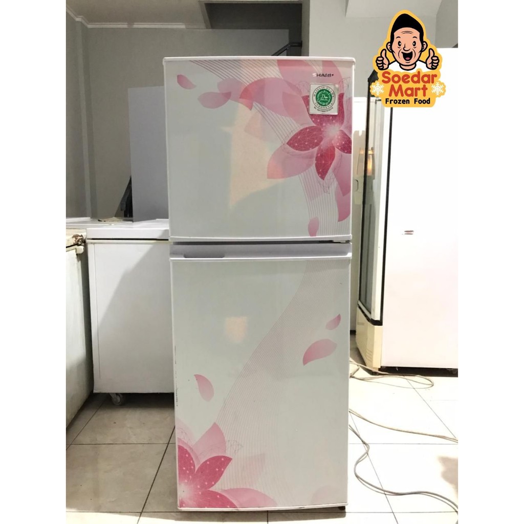 Jual KULKAS 2 pintu SHARP (Second) | Shopee Indonesia