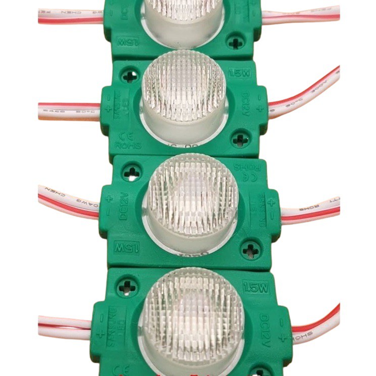 Modul Lampu LED 1 Mata Besar 1.5W 12Volt 24Volt Waterproof 12V 24V 12 Volt 24 Volt Motor Mobil Neon Box 4931