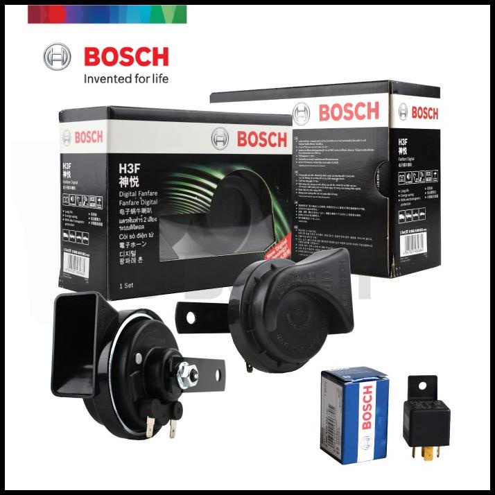 Jual Klakson Bosch H3F + Relay 4 Pin Shopee Indonesia