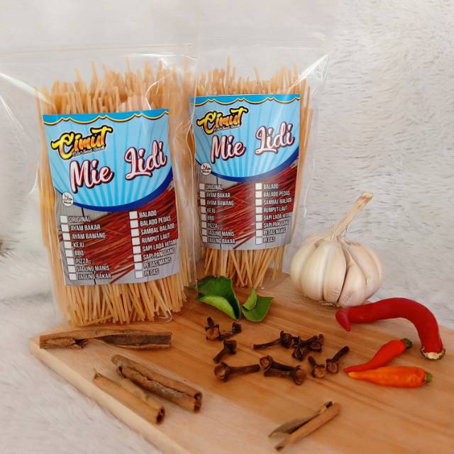 

Cimut mie lidi varian rasa