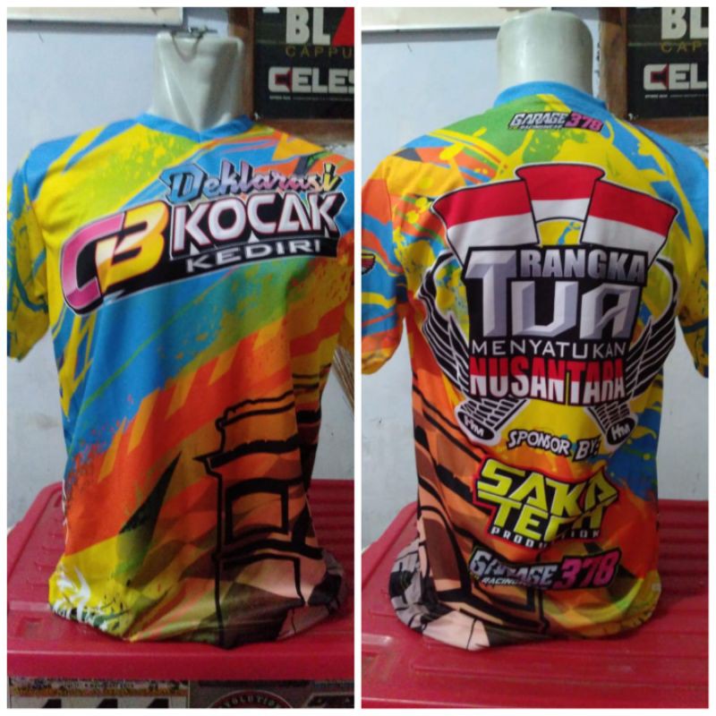 Jersey Deklarasi CB KOCAK KEDIRI original