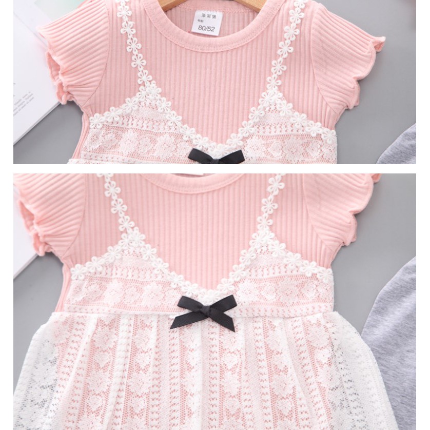acadia.kids 1 Setelan Anak Perempuan JAMIE Kaos Lengan Pendek Luaran Renda dan Legging Panjang Import terbaru termurah bestseller bestselling berenda rajut favorit musim panas casual sehari-hari baju anak lucu summer dropshipper dropship reseller-5