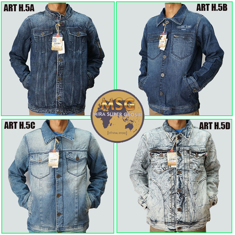 jaket jeans cardinal original