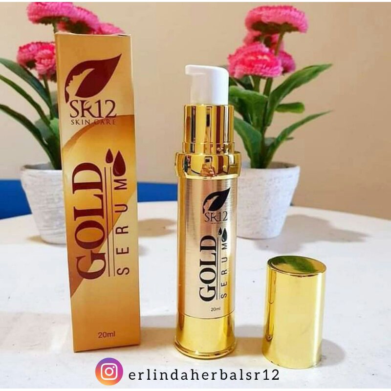 GOLD SERUM SR12-SERUM WAJAH-SERUM WAJAH GLOWING-SERUM ANTI AGING-SERUM SERUM WAJAH-SERUM WAJAH BPOM