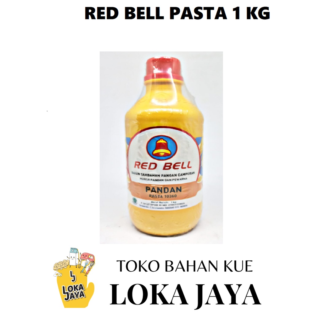 

RED BELL PASTA (PEWARNA DAN PERASA) 1 KG