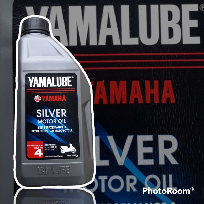 Oli Yamaha YAMALUBE SILVER 800 ml 20W-40 Original Terjangkau