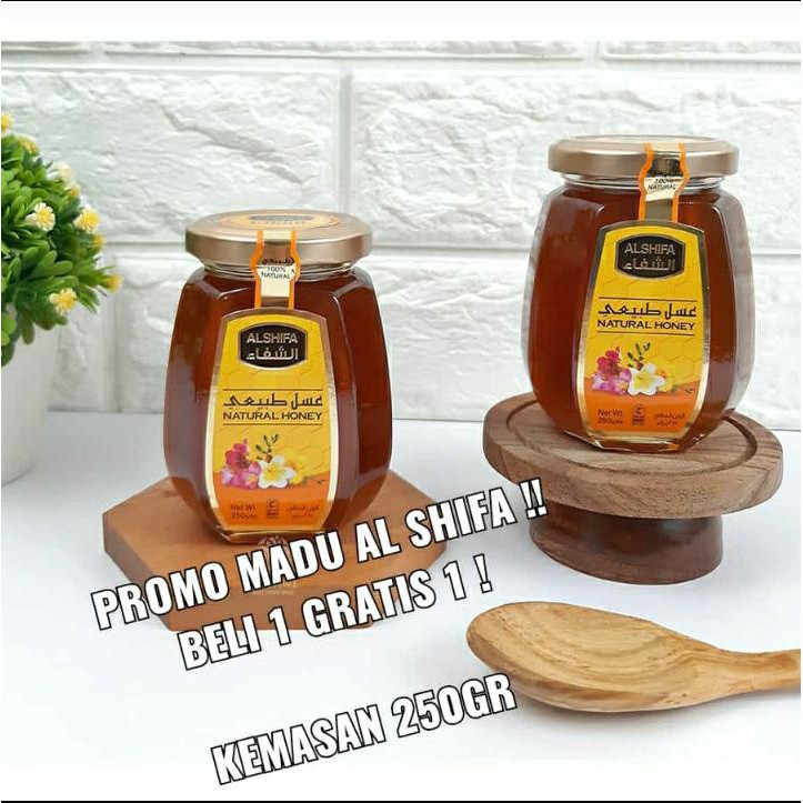

Beli 1 Bonus 1 !! Madu Al Shifa 250 Gram Original