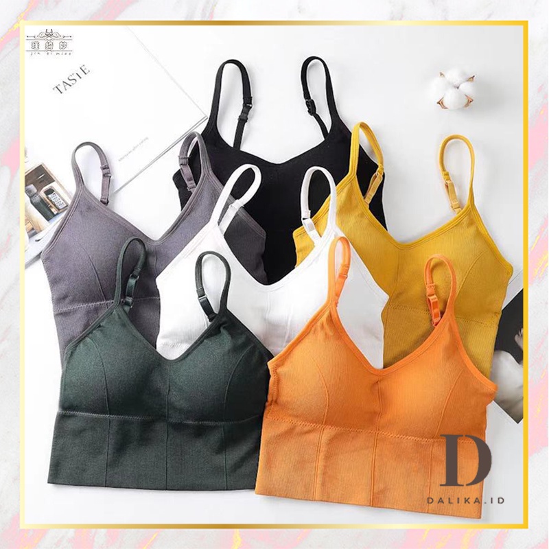 Push Up Bra Korea Wanita Model One-Piece dengan Bahan Tipis dan Bergaya Sexy Import Dalika