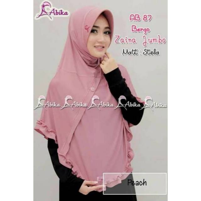 Bergo zaina jumbo abika