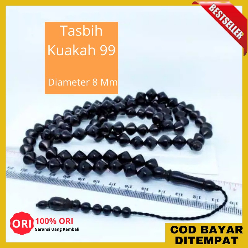 COD Tasbeh Kaukah Wajik 99 Butir Tasbih Kayu Kaoka Kaokah Koka Kauka Asli By Kokka Official