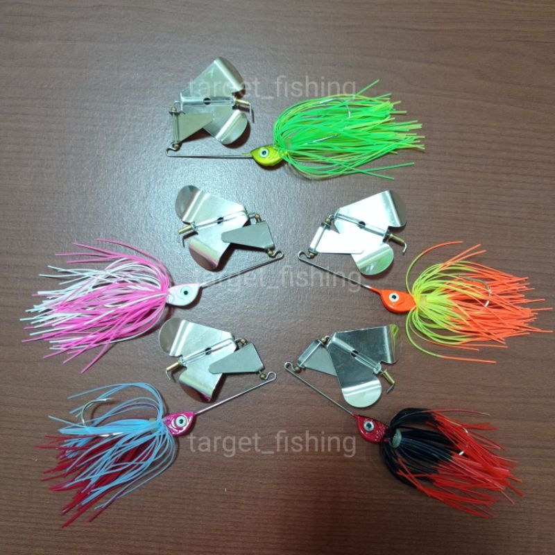 Buzzbait Propeller Mini 14gram - Umpan Casting Gabus Toman Spinner Bait