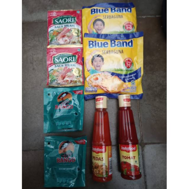 

Paket B : perlengkapan memasak di dapur bumbu masak