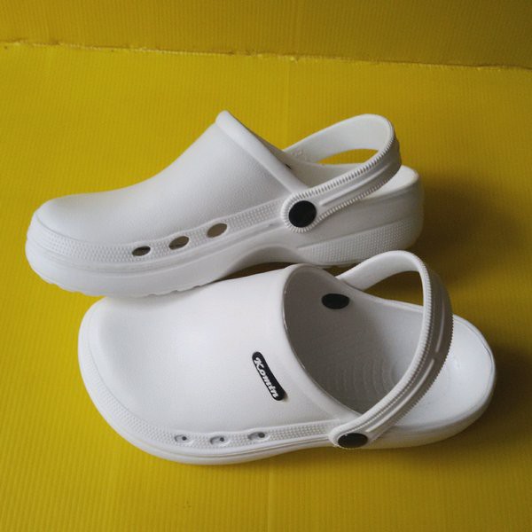 baim putih sendal  crocs  sepatu sendal  pria cewe unisex 