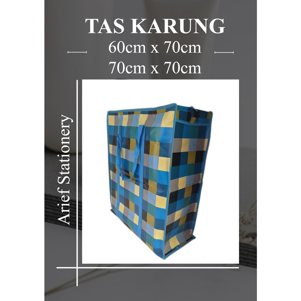 Tas Karung Tas Loundry Ukuran Super Jumbo 70cm x 70cm