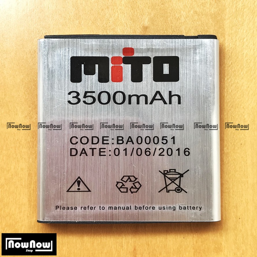 Baterai Mito A210 A810 Fantasy BA-00051 Original Double Power Batre Batrai Battery HP BA00051