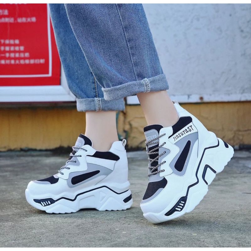 TmO - 8.8 Sale Sepatu wanita sneakers fashion Jinsurasy sporty dan trendy bisa Cod