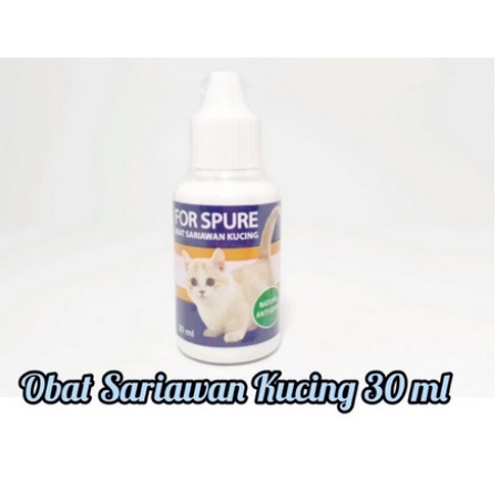 For Spure 30ml Obat Sariawan Kucing Bau Mulut Natural Antiseptik Alami Cat Kitten 30 ml Antiseptic Ileran