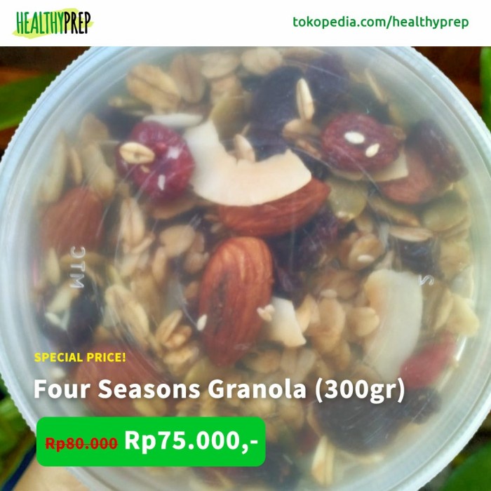 

Jual Four Seasons Granola