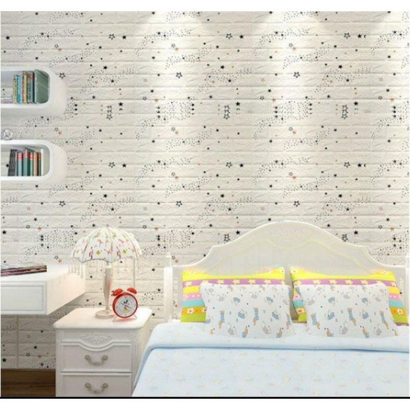 Wallfoam motif anak lucu / cute ukuran 70cm x 38cm tebal 4.5mm