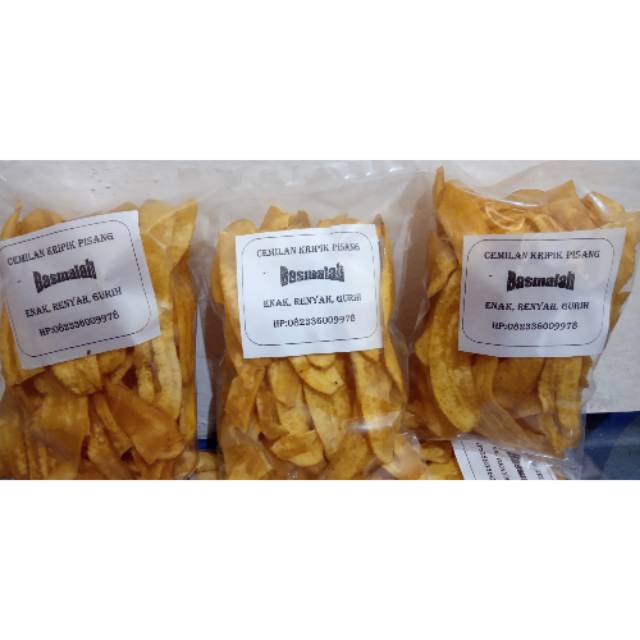 

Keripik pisang khas madura homemade
