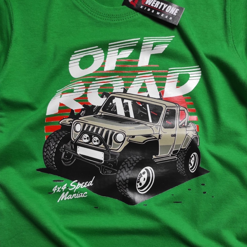 KAOS ANAK LAKI LAKI OFF ROAD 1-8 TAHUN