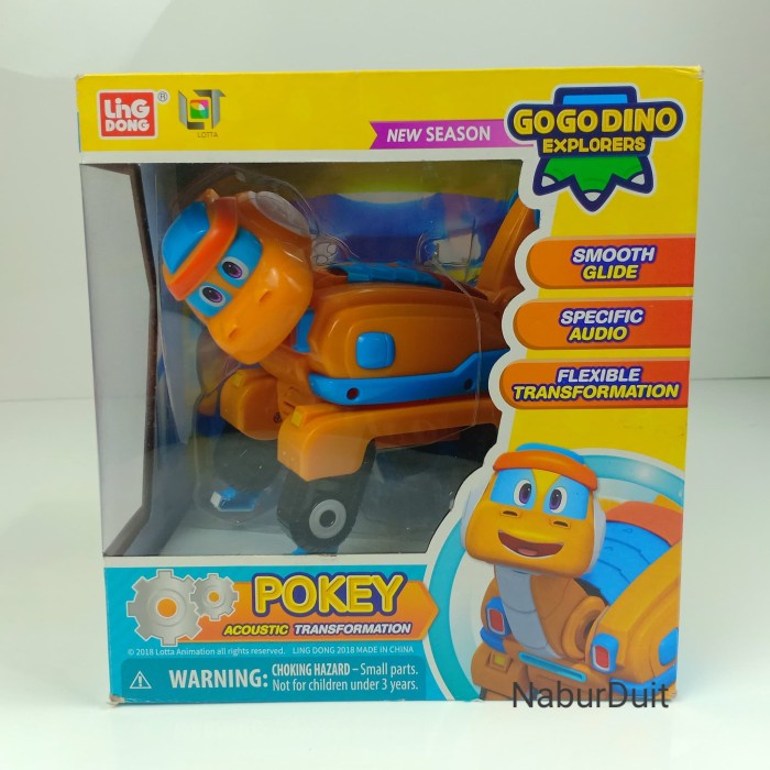 Gogo Dino Transformation Series POKEY Original