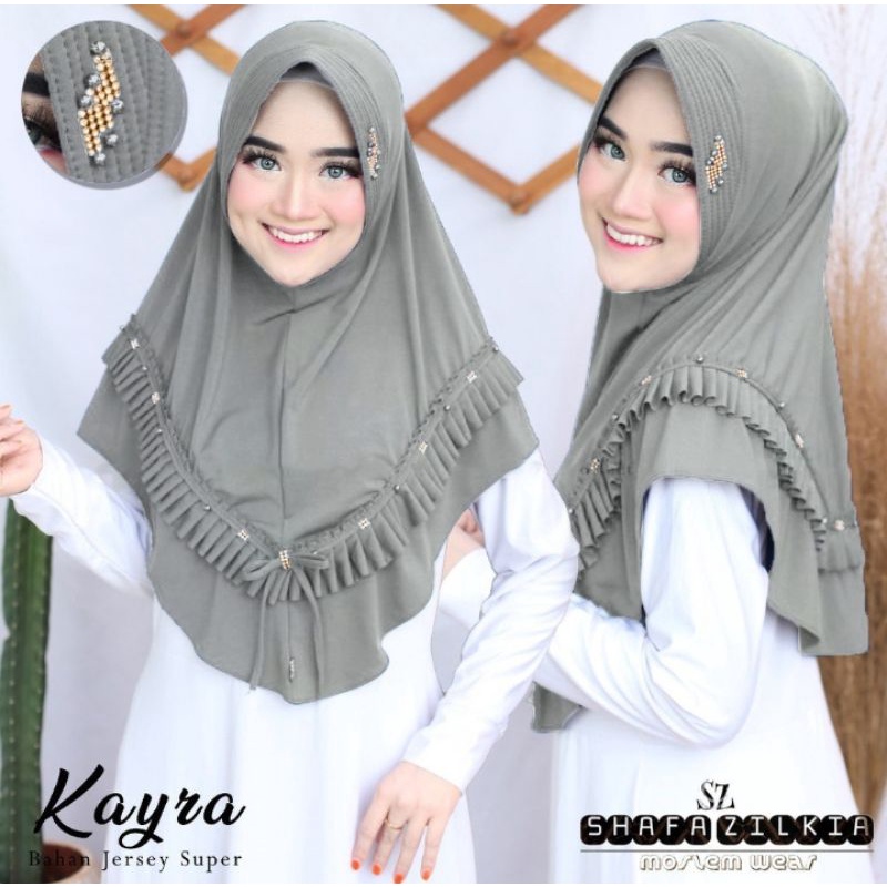 Hijab Bergo Kayra Rempel/Jilbab Bergo Kayra Rempel/Jilbab Bergo Rempel/Kerudung Bergo Rempel