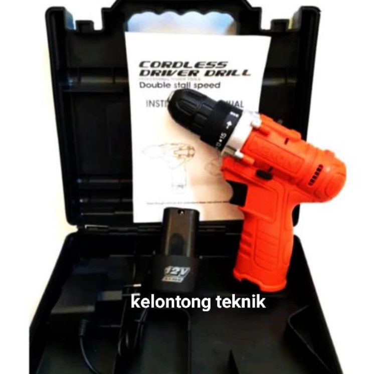 Bor batrai/Bor obeng/Bor tembok Xenon