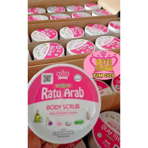 paket 7 pot scrub /Lulur Ratu Arab
