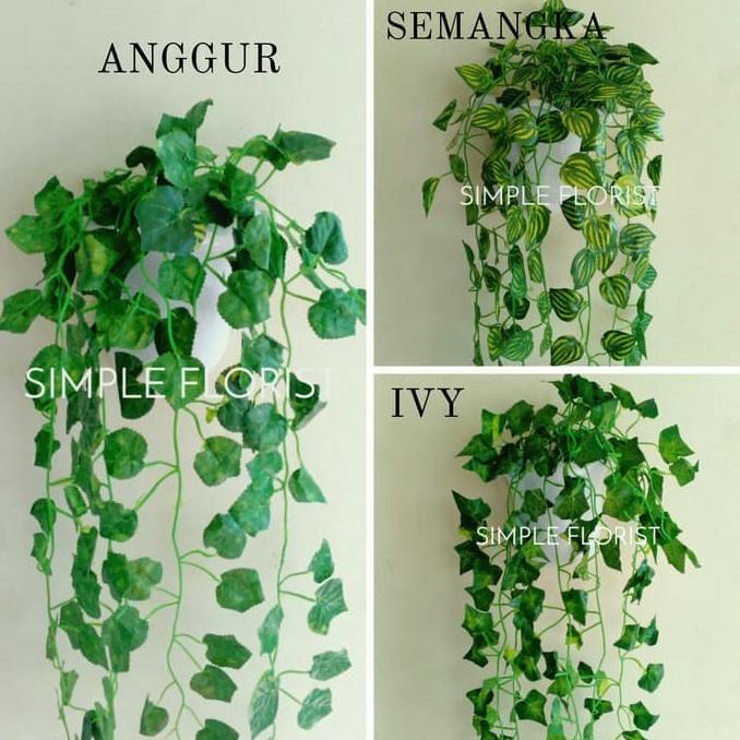 Daun Hias Gantung / Artificial - Hiasan Tanaman