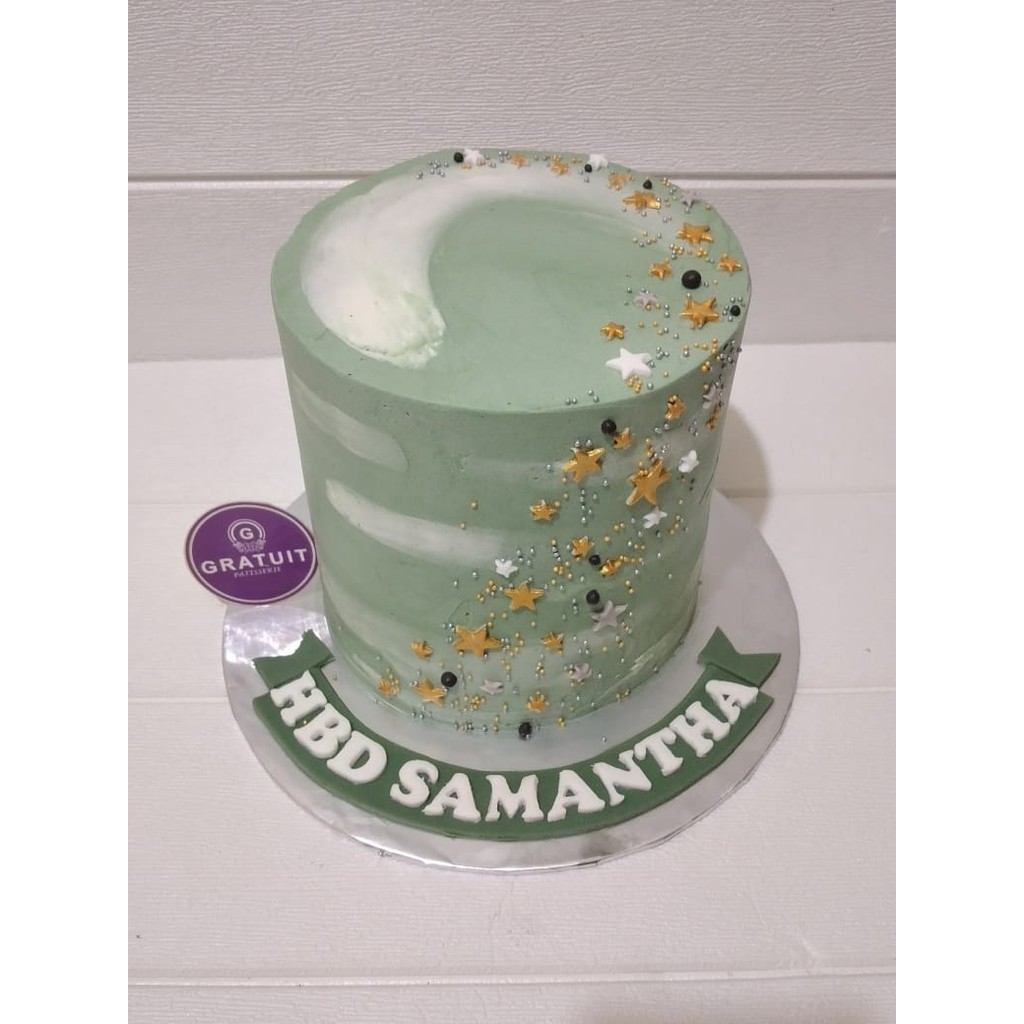 

cake galaxy double cake 15cm / KUE ULANG TAHUN