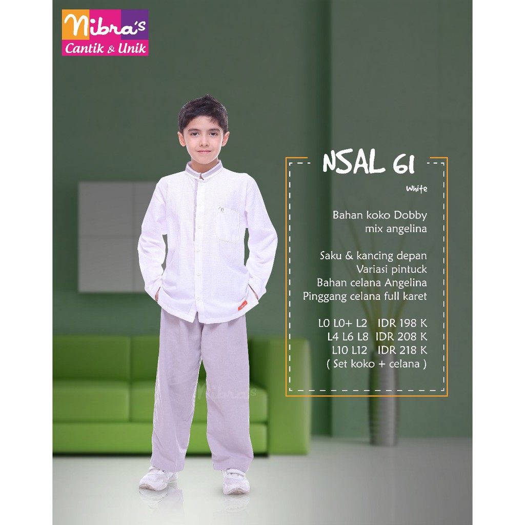 GRosir Nibras Baju Koko Anak NSAL 61 Pakaian Muslim Anak GRosir Nibras Baju Koko Anak NSAL 61 Pakaian Muslim Anak