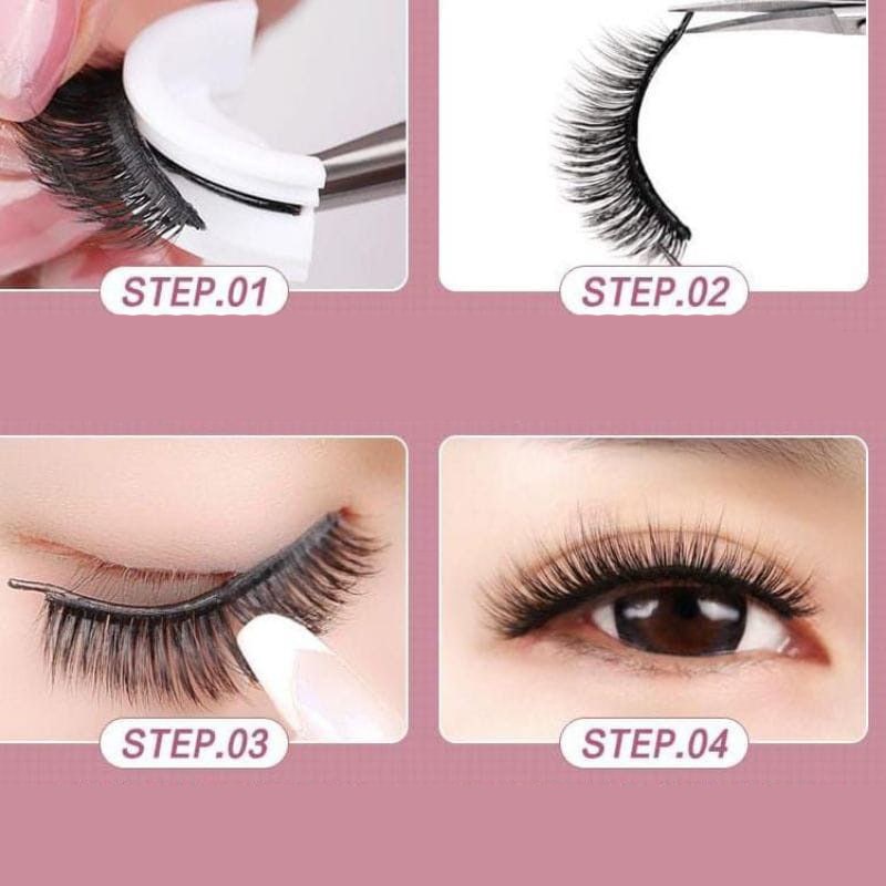 MAGIC EYELASH/Bulu Mata Palsu Tanpa Lem NO GLUE Eyelashes Liddy Eyelash Fake Eyelashes Korean Eyelas