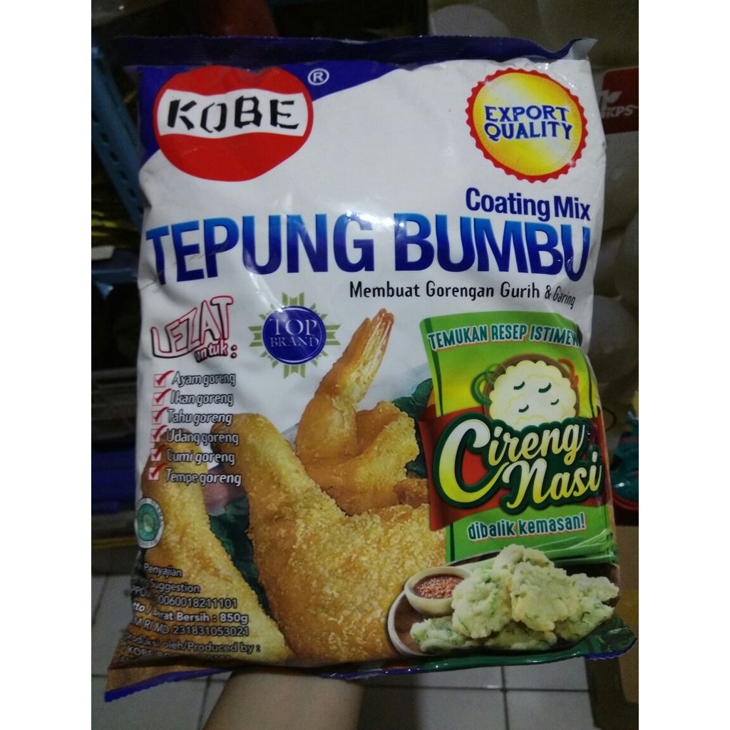 KOBE TEPUNG BUMBU 850 GRAM