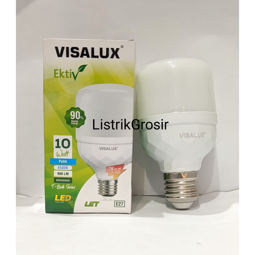 Lampu LED T Bulb VISALUX KAPSUL 5w 10w 15w 20w 30w 40Watt 50 60W Watt Putih