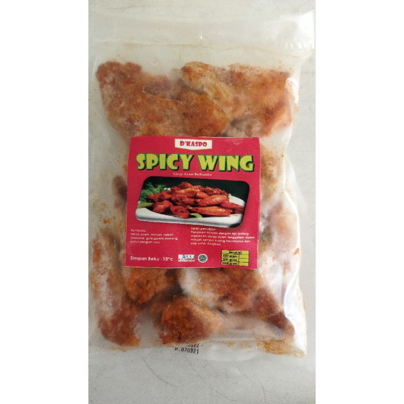 

d'kaspo Spicy Wing 500gr