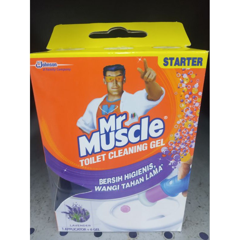 Jual mr muscle toilet cleaning gel starter Shopee Indonesia