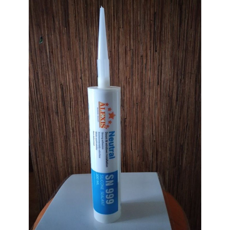 

LEM KACA/SILICONE SEALANT SUPERSEALANT NEUTRAL WARNA PUTIH, HITAM DAN BENING