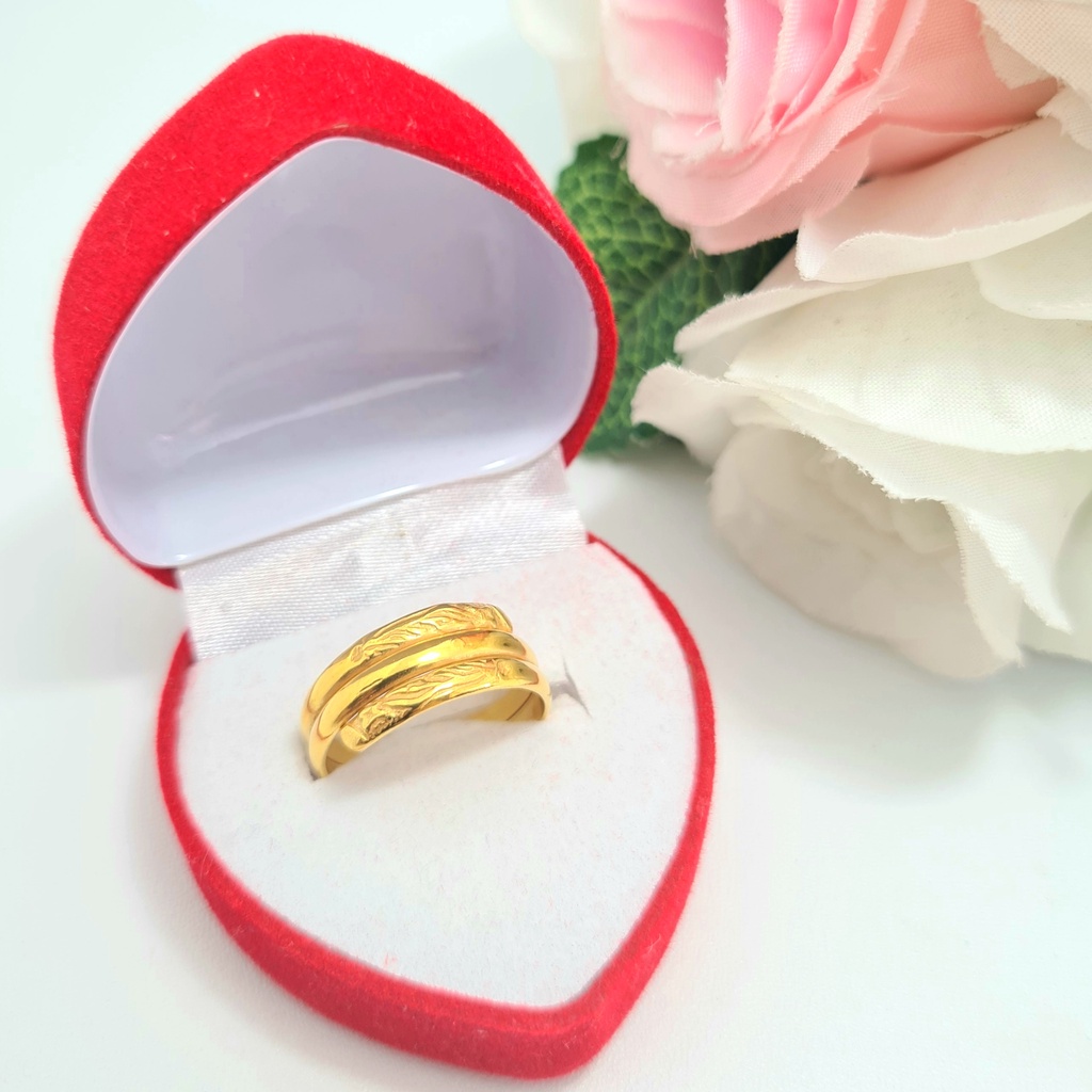 Cincin Spiral Emas Muda 2 Gram