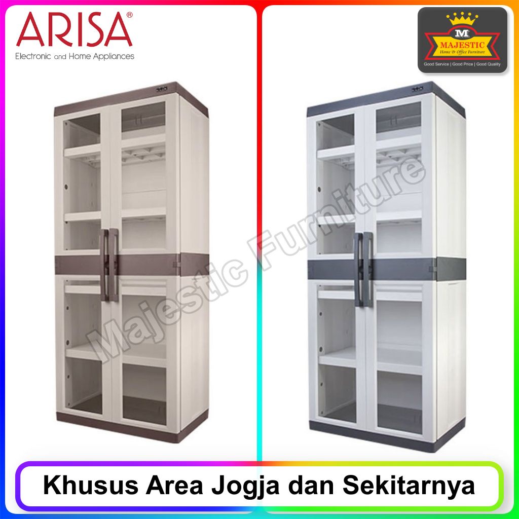 Lemari Pakaian Plastik Arisa CA 602 Jogja