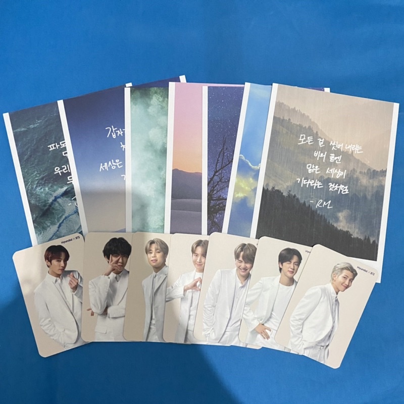 PC & Postcard Hyundai x BTS