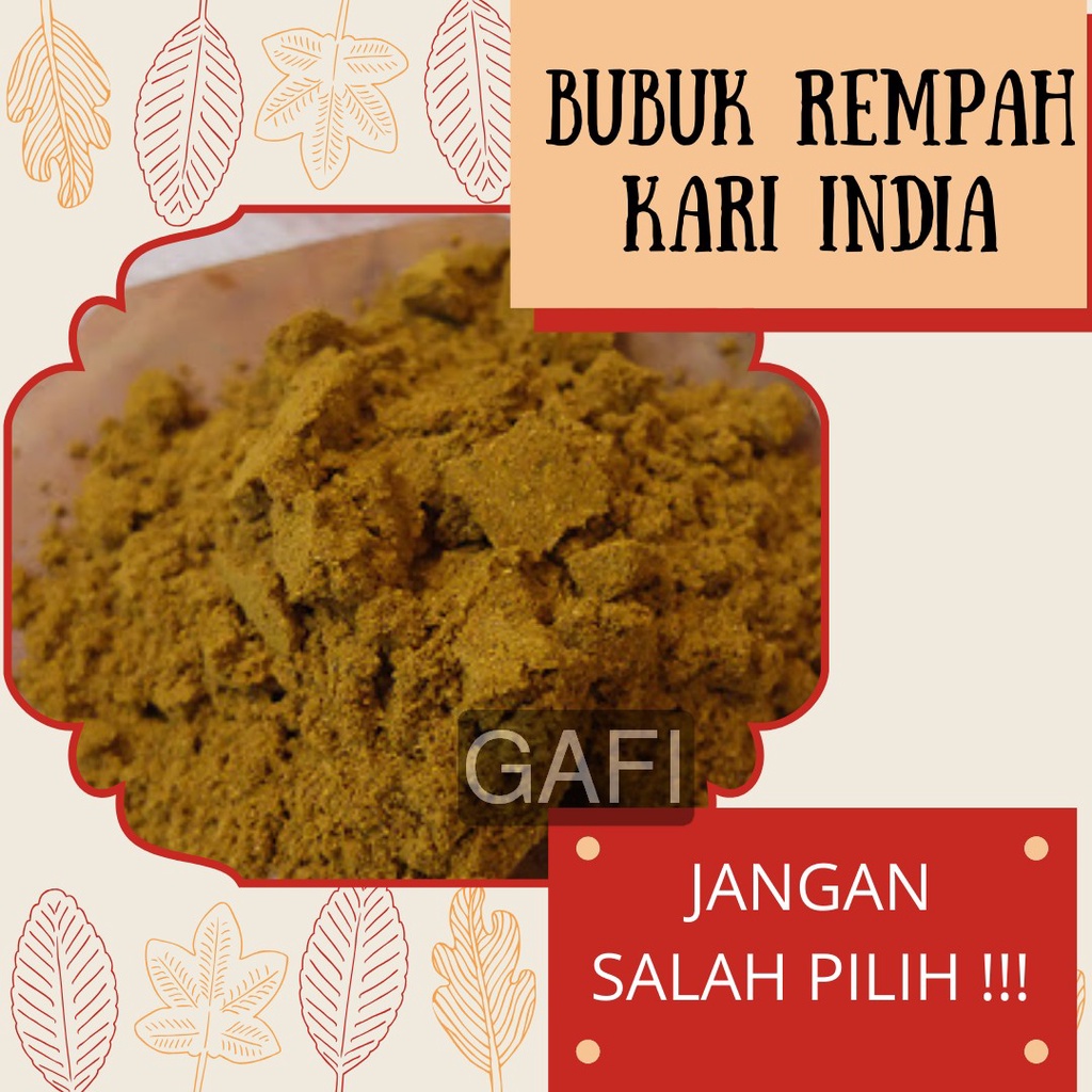 

Bubuk Rempah Bubuk Kari India 1Kg Rempah Bubuk Bubuk Kari India Powder 1 Kg Asli Original Tanpa Campuran Instan Murah Terbaik Halal Premium Distributor Toko