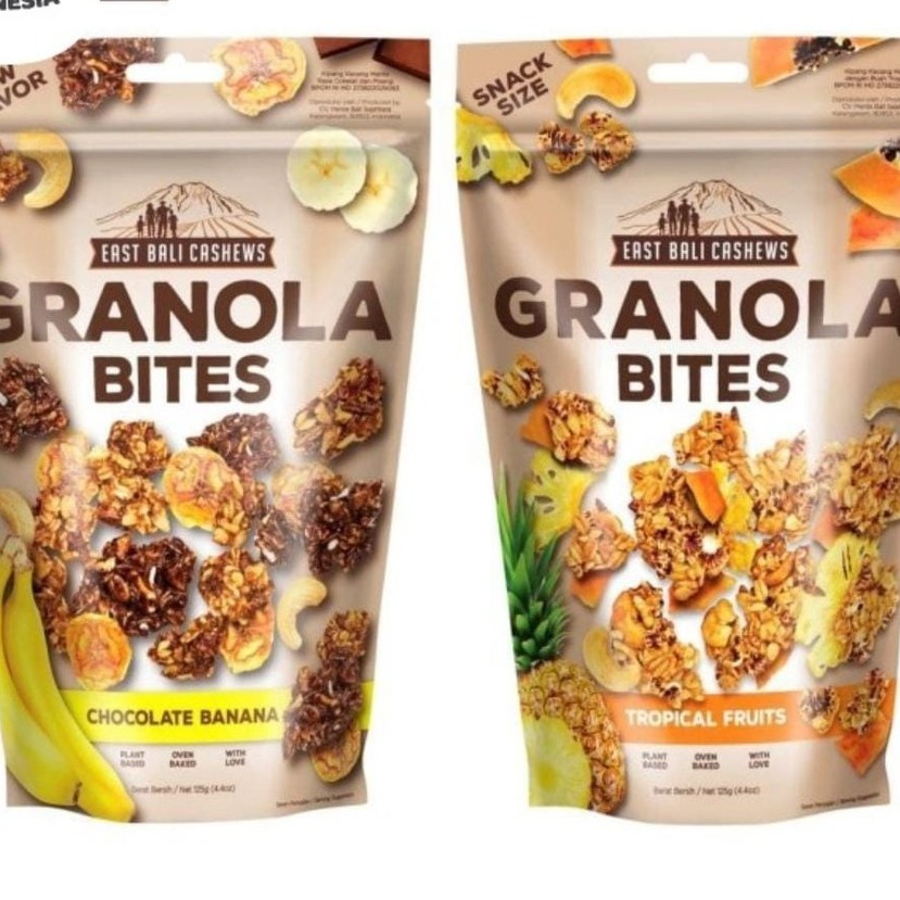 

Snack East Bali Cashew Granola Bites 125 Gram