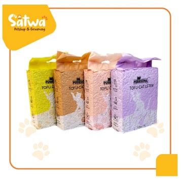 Pasir Kucing Tofu Soya Purrsona 7ltr Premium Quality