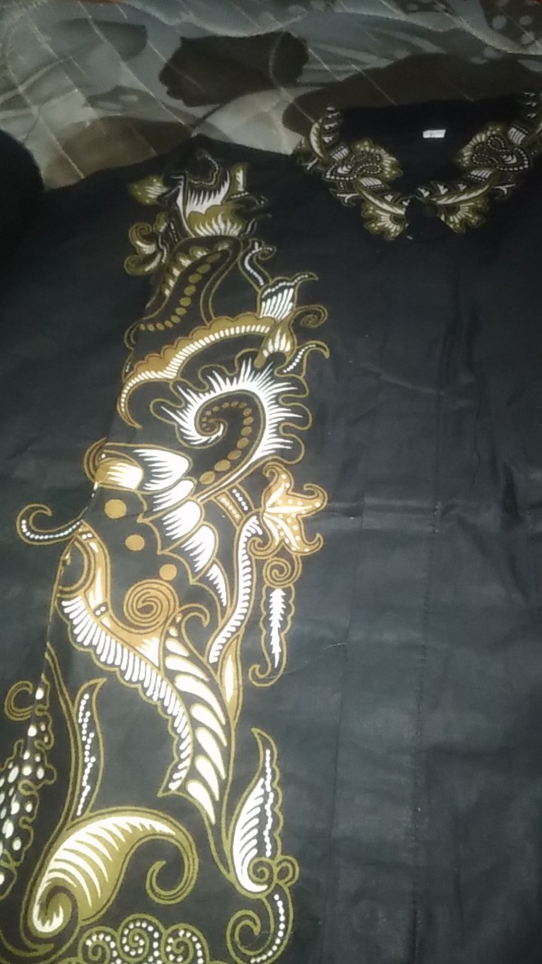 Kemeja Batik Pria Lengan Pendek Size M L Xl Bswart Batik Hrb026 Kenongo Hem Pendek Padi
