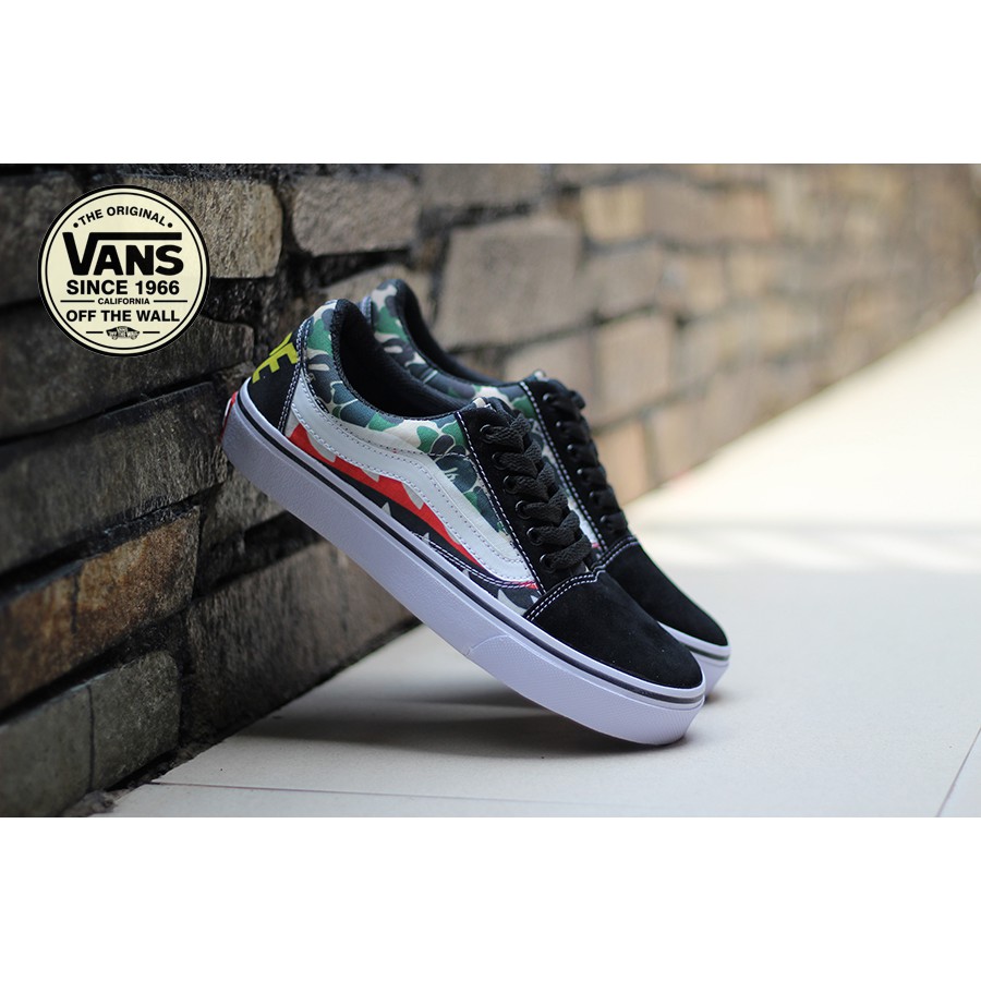 SEPATU SNEAKERS PRIA VANS OLD SKHOOL MOTIF / SEPATU VANS OLDSCHOOL / VANS PREMIUM / VANS AUTHENTIC