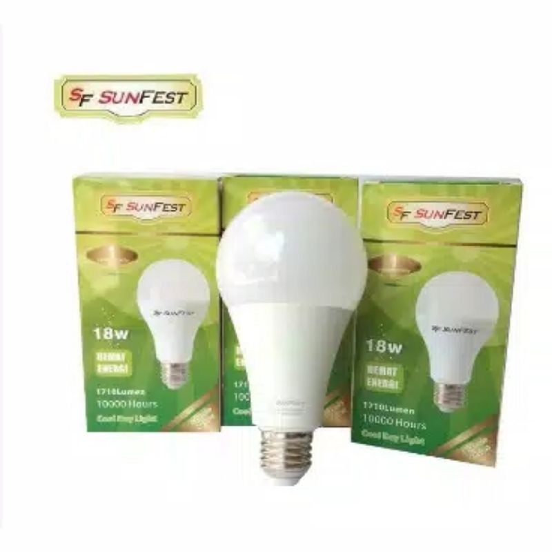 LAMPU LED BULB SUNFEST 18W