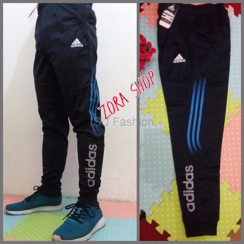 Celana Training Jogger Adidas Import Running Gym Fitness