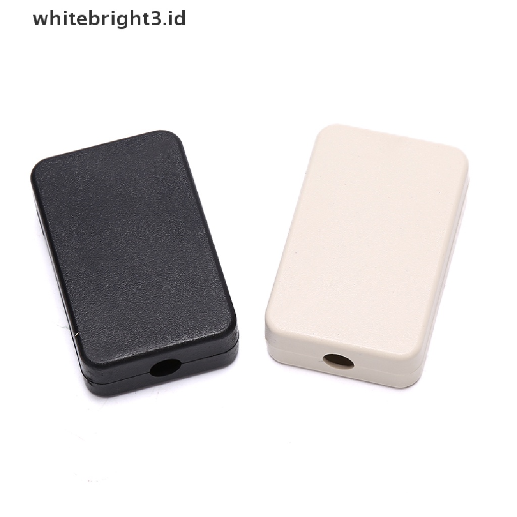 {whitebright3.id} 55*35*15mm Small plastic electronic project enclosure abs wire junction box ,